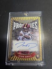 2024 Finest Prodigies Autographs Jayden Daniels #P-JD card