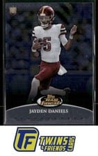 2024 Finest Team Finest Jayden Daniels #TF-2 card