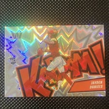 Jayden Daniels 2024 Panini Absolute Kaboom Horizontal #7 card