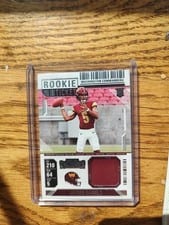 2024 Panini Contenders Rookie Ticket Swatch Jayden Daniels #RTS-JDS card