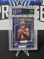 2024 Panini Donruss Rated Rookies Retro Jayden Daniels #11 card