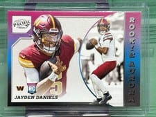 2024 Panini Encore Pacific Rookie Aurora Jayden Daniels #2 card