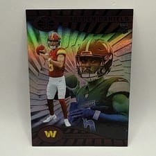 2024 Panini Illusions Jayden Daniels #93 card