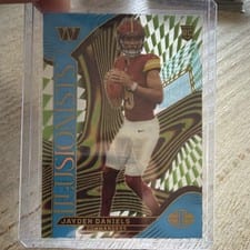 2024 Panini Illusions Illusionists Jayden Daniels #3 card