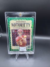 2024 Panini Mosaic Notoriety Jayden Daniels #19 card