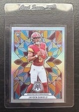 Jayden Daniels 2024 Panini Mosaic Stained Glass #SG-17 card