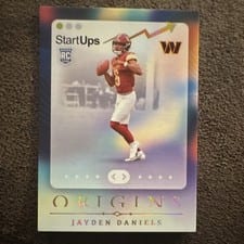 2024 Panini Origins Start-Ups Jayden Daniels #18 card