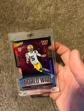 2024 Panini Prestige World Wide Jayden Daniels #WW-JDS card