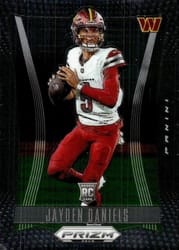 2024 Panini Prizm Deca Base Set Jayden Daniels #295 card