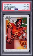 Jayden Daniels 2024 Panini Prizm Manga #M-JAD