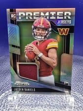 2024 Panini Prizm Premier Jerseys Jayden Daniels #PJ-JDS card
