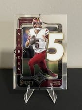 2024 Panini Select Numbers Jayden Daniels #23 card