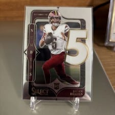 2024 Panini Select Select Numbers Jayden Daniels #23 card