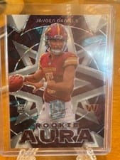 2024 Panini Spectra Rookie Aura Jayden Daniels #RA-JDS card