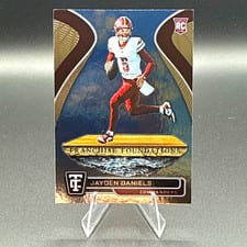 2024 Panini Totally Certified Franchise Foundations Jayden Daniels #20 card