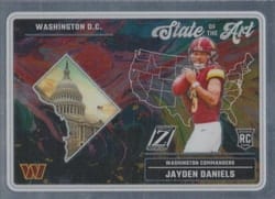 2024 Panini Zenith State of the Art Jayden Daniels #19 card
