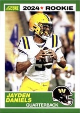 2024 Score 35th Anniversary Rookies Jayden Daniels #2 card