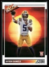 2024 Score Hot Rookies Jayden Daniels #4 card