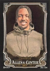 2024 Topps Allen & Ginter X Base Set Jayden Daniels #293 card