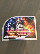 2024 Topps Chrome Cosmic Launched Into Orbit Jayden Daniels #LIO-10 card