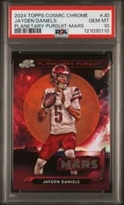 2024 Topps Chrome Cosmic Planetary Pursuit - Mars Jayden Daniels #PPMR-JD card
