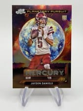 2024 Topps Chrome Cosmic Planetary Pursuit - Mercury Jayden Daniels #PPM-JD card