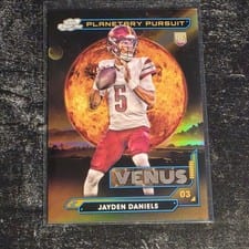 2024 Topps Chrome Cosmic Planetary Pursuit - Venus Jayden Daniels #PPV-JD card