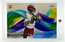 2024 Topps Chrome Helix Jayden Daniels #H-8 card