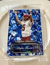 2024 Topps Chrome Sapphire Selections Jayden Daniels #SS-2 card