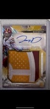 2024 Topps Inception Franchise Foundation Relic Autographs Jayden Daniels #FFRA-JD card