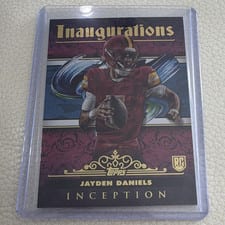 2024 Topps Inception Inaugurations Jayden Daniels #I-3 card