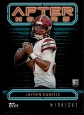 2024 Topps Midnight After Hours Jayden Daniels #AH-22 card