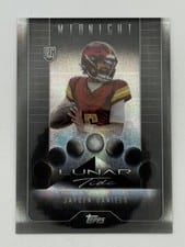 2024 Topps Midnight Lunar Tide Jayden Daniels #LT-10 card