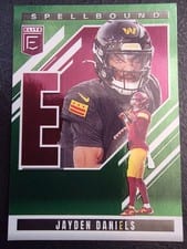 2025 Donruss Elite Spellbound Jayden Daniels #12 card