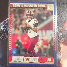 2025 Donruss Road To The Super Bowl Wild Card Jayden Daniels #5 card