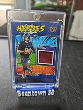 2025 Panini Absolute Absolute Heroes Memorabilia Jayden Daniels #AHM-JDS card