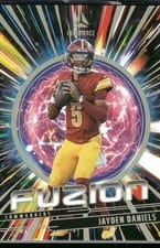 2025 Panini Luminance Fuzion Jayden Daniels #15 card