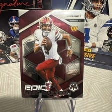 2025 Panini Mosaic Epic Performers Jayden Daniels #20 card