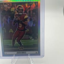 2025 Panini Select Score Select Throwback Jayden Daniels #12 card