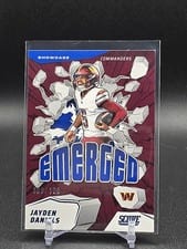2025 Score Emerged Jayden Daniels #3 card