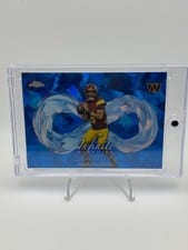 Jayden Daniels 2025 Topps Chrome Sapphire Infinite Sapphire card