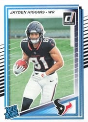 2025 Donruss Base Set Jayden Higgins #334 card