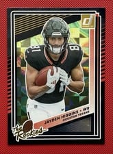 2025 Donruss The Rookies Jayden Higgins #11 card