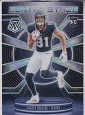 2025 Panini Mosaic Center Stage Mosaic Jayden Higgins #9 card
