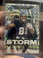 2025 Panini Mosaic Storm Mosaic Jayden Higgins #10 card