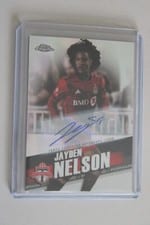 2022 Topps Chrome MLS Jayden Nelson #32 card