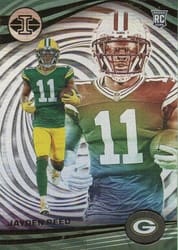2023 Panini Illusions Base Set Jayden Reed #41 card