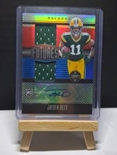 2023 Panini Legacy Futures Patch Autographs Silver Jayden Reed #FAPS-15 card