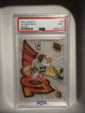 2023 Panini Zenith Zoom! Jayden Reed #34 card