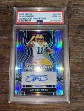 2024 Panini Prizm Significant Signatures Jayden Reed #SS-JRD card